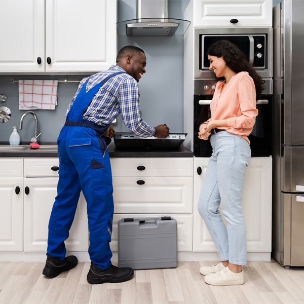 can you provide an estimate for cooktop repair before beginning any work in Cooke County